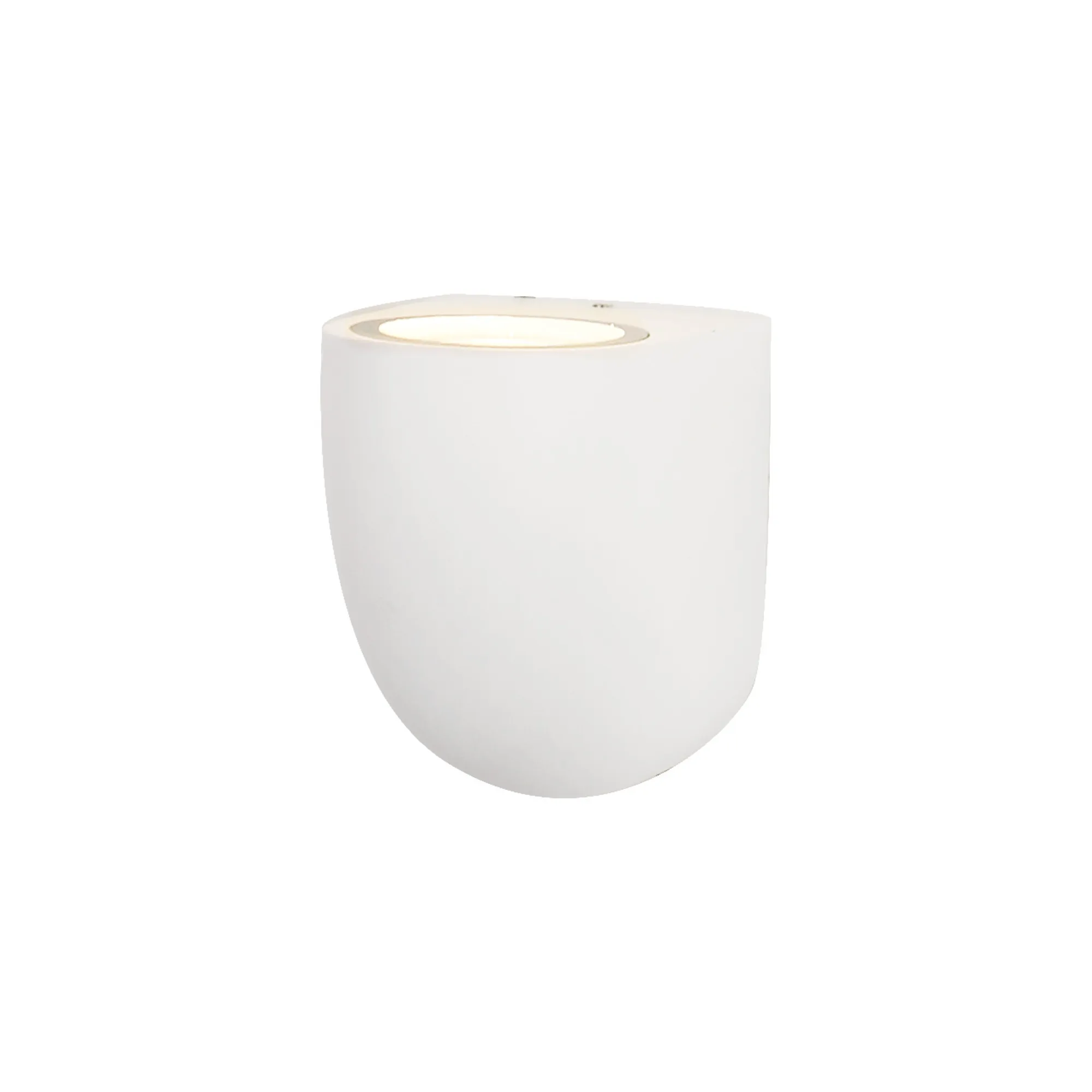 M9109  Baldy Wall Lamp 1 x GU10 IP65 White